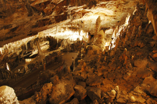 [stock photo of a cave]